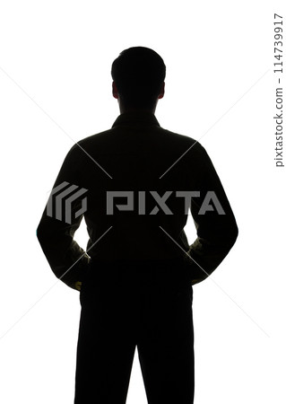Portrait of a young man, front view Portrait of a young man, front view 114739917