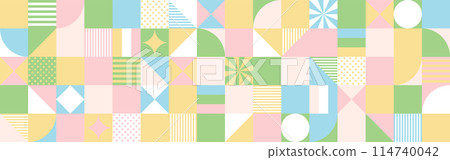 Background material_geometric pattern 114740042