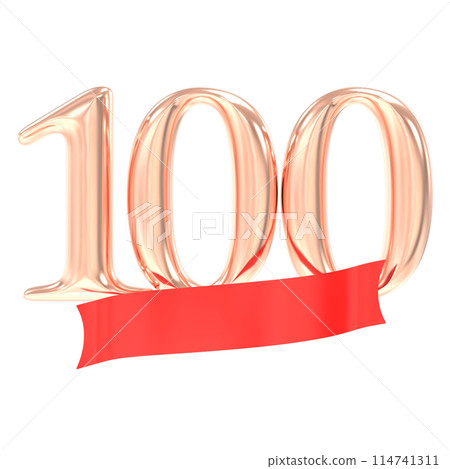 Number Anniversary And Number Followers 3D Render Number Anniversary And Number Followers 3D Render 114741311
