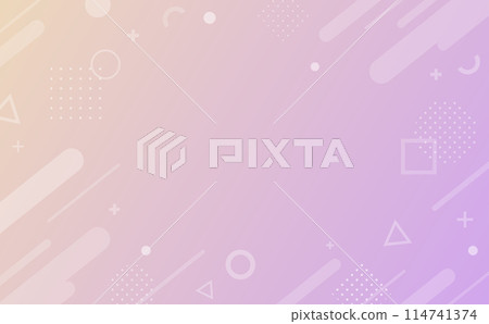 Memphis geometric background purple Memphis geometric background purple 114741374