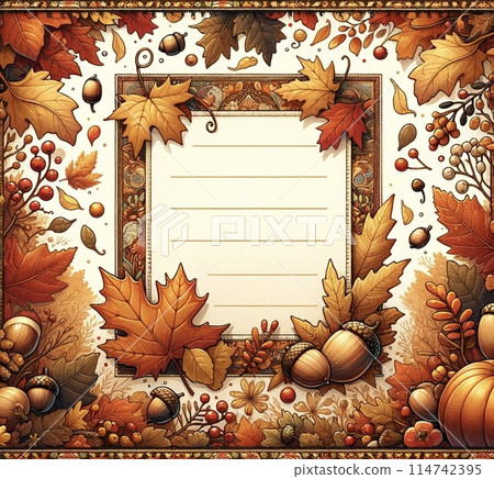 Golden and amber autumn leaves ver3 Golden and amber autumn leaves ver3 114742395