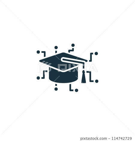 Machine Learning icon. Monochrome simple Virtual Assistant icon for templates, web design and infographics Machine Learning icon. Monochrome simple Virtual Assistant icon for templates, web design and infographics 114742729