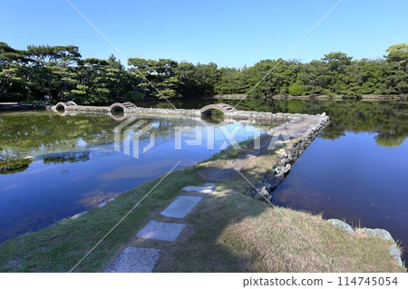 國家指定文化遺產 和歌山市 養水園三橋、海水池、領主庭園、德川家 114745054