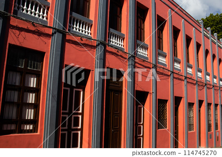 Mayors Office Building of the beautiful heritage town of Salamina in the department of Caldas in Colombia. Mayors Office Building of the beautiful heritage town of Salamina in the department of Caldas in Colombia. 114745270
