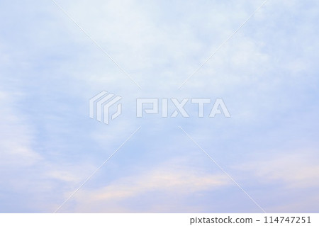 Early morning cloudy sky 114747251