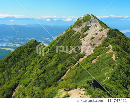從八嶽山和權現山眺望的景色 從八嶽山和權現山眺望的景色 114747411