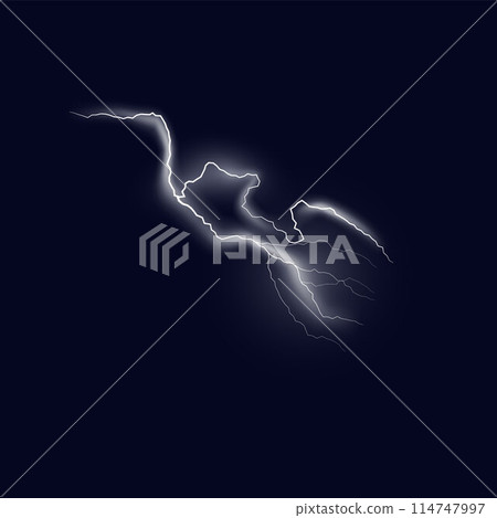 Elegant thunderbolt zigzag vector illustration Elegant thunderbolt zigzag vector illustration 114747997