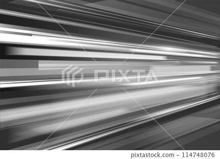 Abstract vector background emphasizing the speed of light, with black and white light trails. Abstract vector background emphasizing the speed of light, with black and white light trails. 114748076