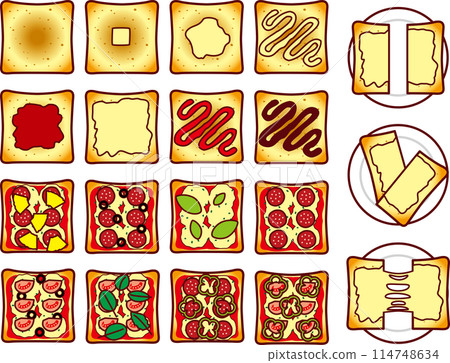 Toast Set 114748634
