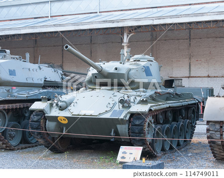 Belgian M24 Chaffee light tank 114749011