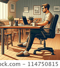 Working from home 114750815
