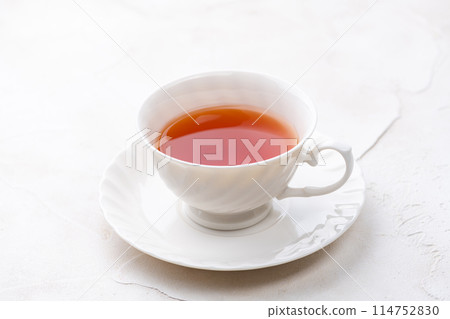Tea in a white cup Tea in a white cup 114752830