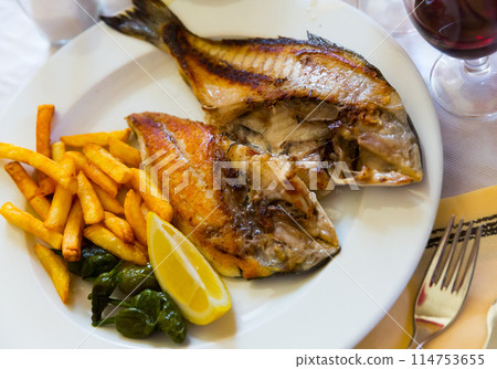 Grilled dorada Grilled dorada 114753655