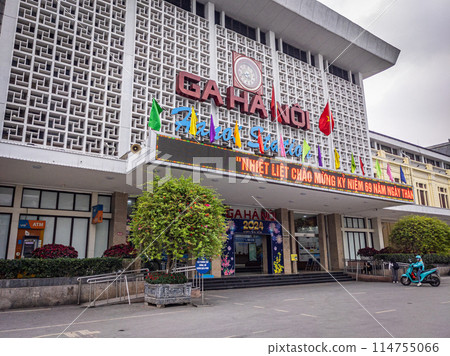 Hanoi Station in Vietnam Hanoi Station in Vietnam 114755066