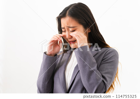 Young woman wearing a business suit Business image Young woman wearing a business suit Business image 114755325