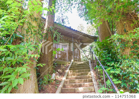 世界遺產「佐渡島金山」 重要文化景觀「源自佐渡西三川金山的農業和山地景觀」 大山城神社 世界遺產「佐渡島金山」 重要文化景觀「源自佐渡西三川金山的農業和山地景觀」 大山城神社 114755368