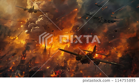 HD imagery of fierce warriors & vivid battles. Stunning colors for a realistic experience. 114755895