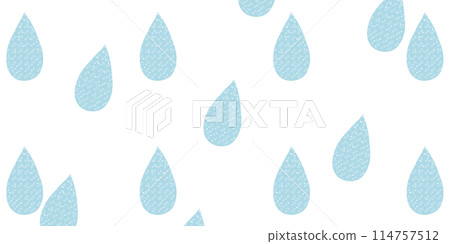 手繪風格水滴 手繪風格水滴 114757512