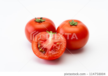 半切番茄的橫切面 114758004
