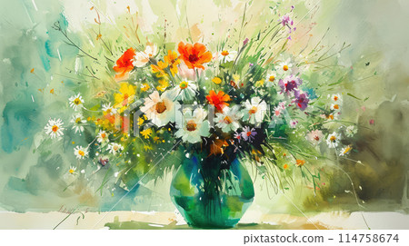 fruits on background 114758674