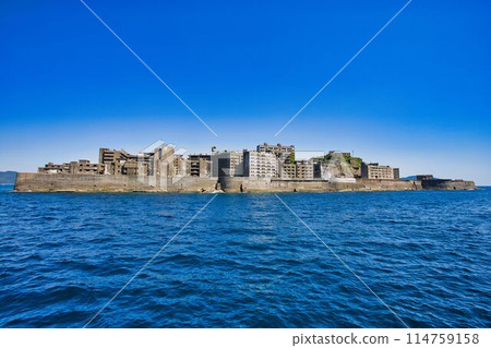 長崎軍艦島外觀 長崎軍艦島外觀 114759158