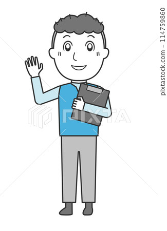 有剪輯檔案的人/全身/男B 有剪輯檔案的人/全身/男B 114759860