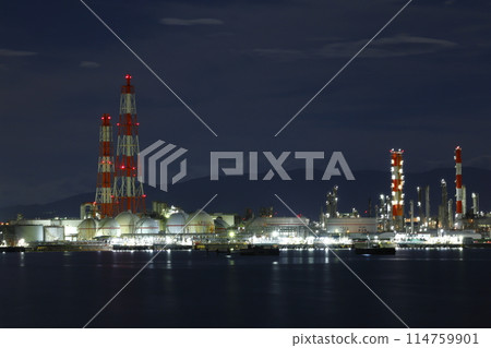 工廠夜景_築港濱寺西町 114759901