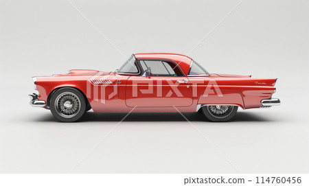 3d car on white background 3d car on white background 114760456