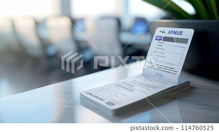 boarding pass on white background. Travel concept. boarding pass on white background. Travel concept. 114760525