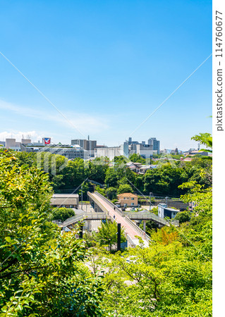 [東京] 自然風光得天獨厚的南大澤街道 114760677