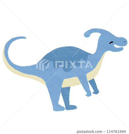Smiling Parasaurolophus (with texture) Smiling Parasaurolophus (with texture) 114761994