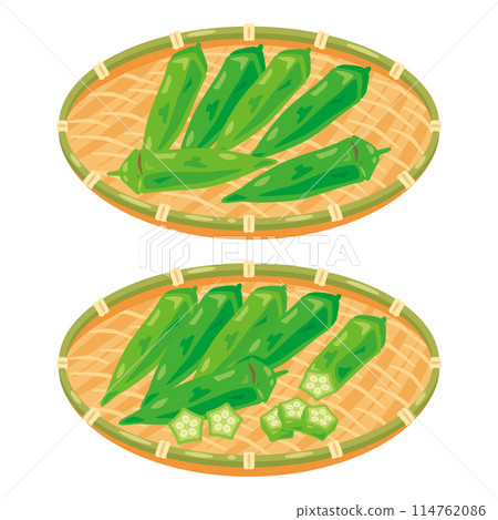 濾鍋中的秋葵 濾鍋中的秋葵 114762086