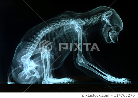 X-rays of animals "AI-generated images" 114763270