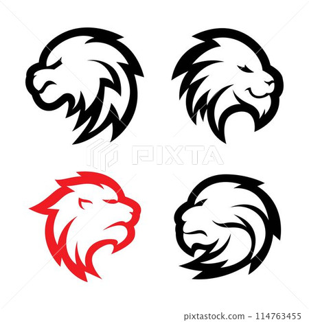 Lion logo images illustration Lion logo images illustration 114763455