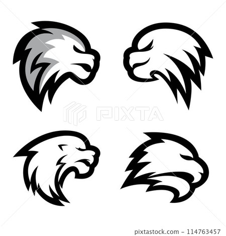 Lion logo images illustration 114763457