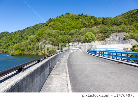 Yagisawa Dam Arch-type embankment 114764075