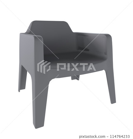 Mini Chair isolated on white background Mini Chair isolated on white background 114764233