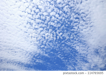 藍天白雲飄浮(水平位置) 藍天白雲飄浮(水平位置) 114765695