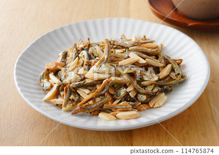 Almond Fish 114765874