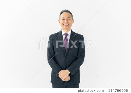 Middle-aged man business portrait 114766906