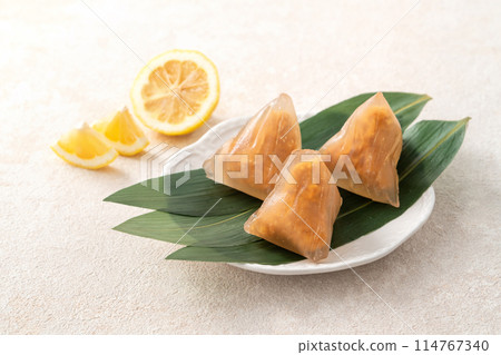 zongzi crystal rice dumpling ice rice dumpling dragon boat festival zongzi crystal rice dumpling チマキ dragon boat festival 114767340