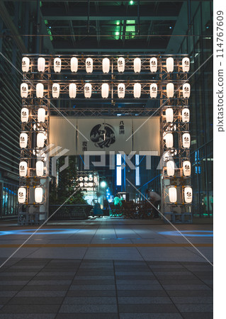 Festival scene in Yaesu, Marunouchi Festival scene in Yaesu, Marunouchi 114767609