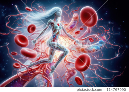 3d illustration of the gallblader and pancrease 114767990