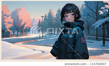 Winter girl Winter girl 114768007