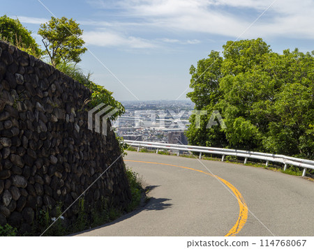 Satsukiyama Driveway and cityscape Satsukiyama Driveway and cityscape 114768067