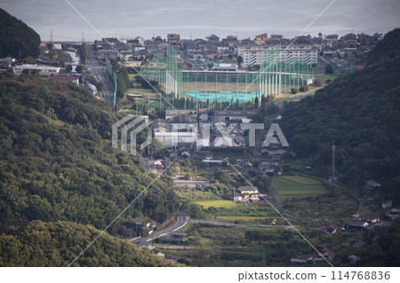 Tamano City from Mount Kinko Tamano City from Mount Kinko 114768836