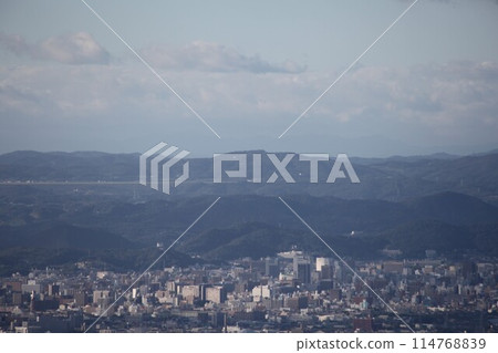 Okayama City from Mt. Kinko Okayama Airport Okayama City from Mt. Kinko Okayama Airport 114768839