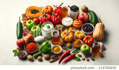 Various kinds of vegetables 114768850