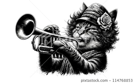 吹喇叭的貓 114768853