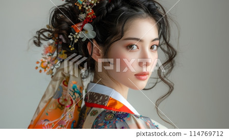 Chuseok Festival in Korea 114769712